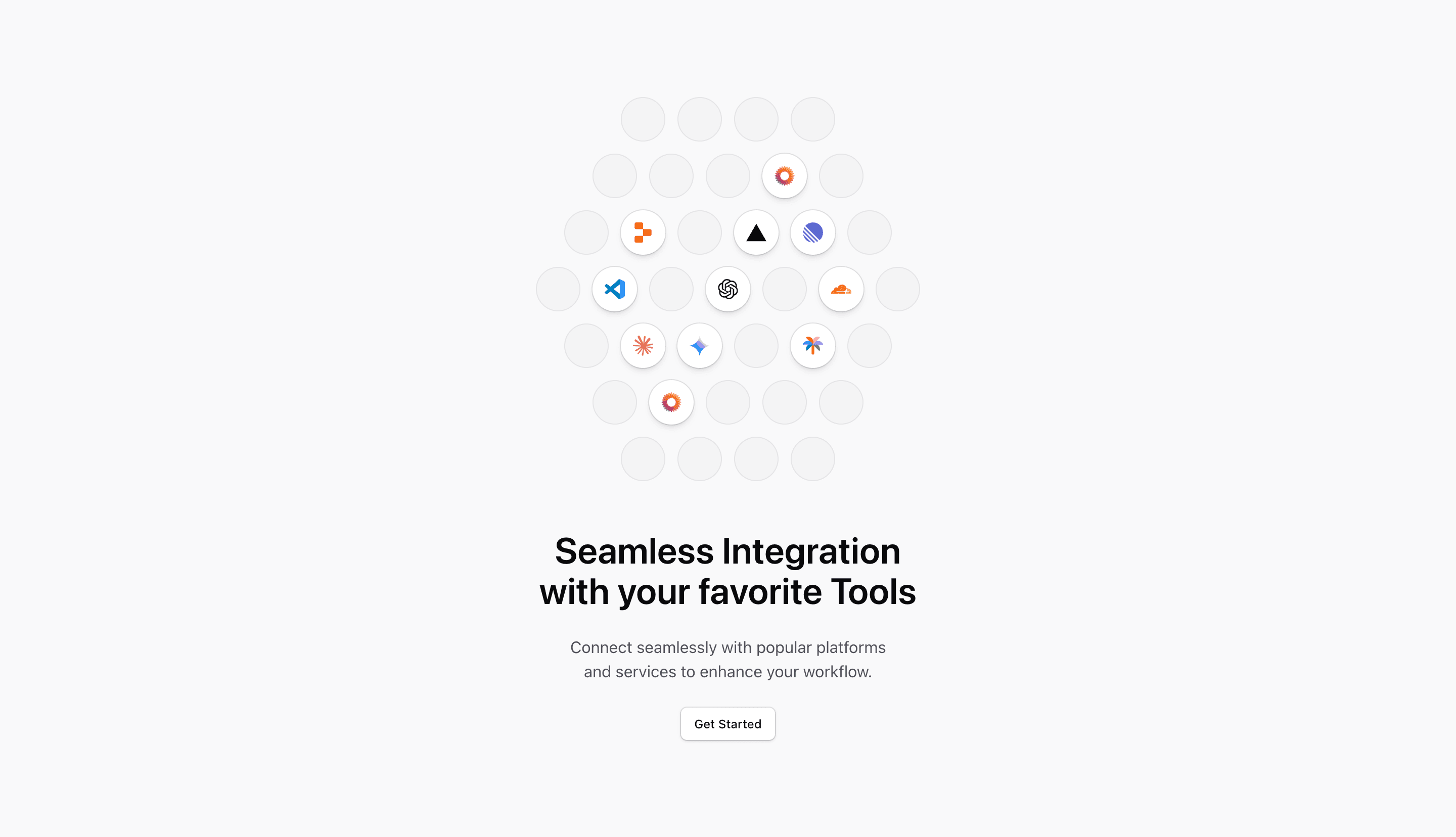 Tailark Quartz integrations section