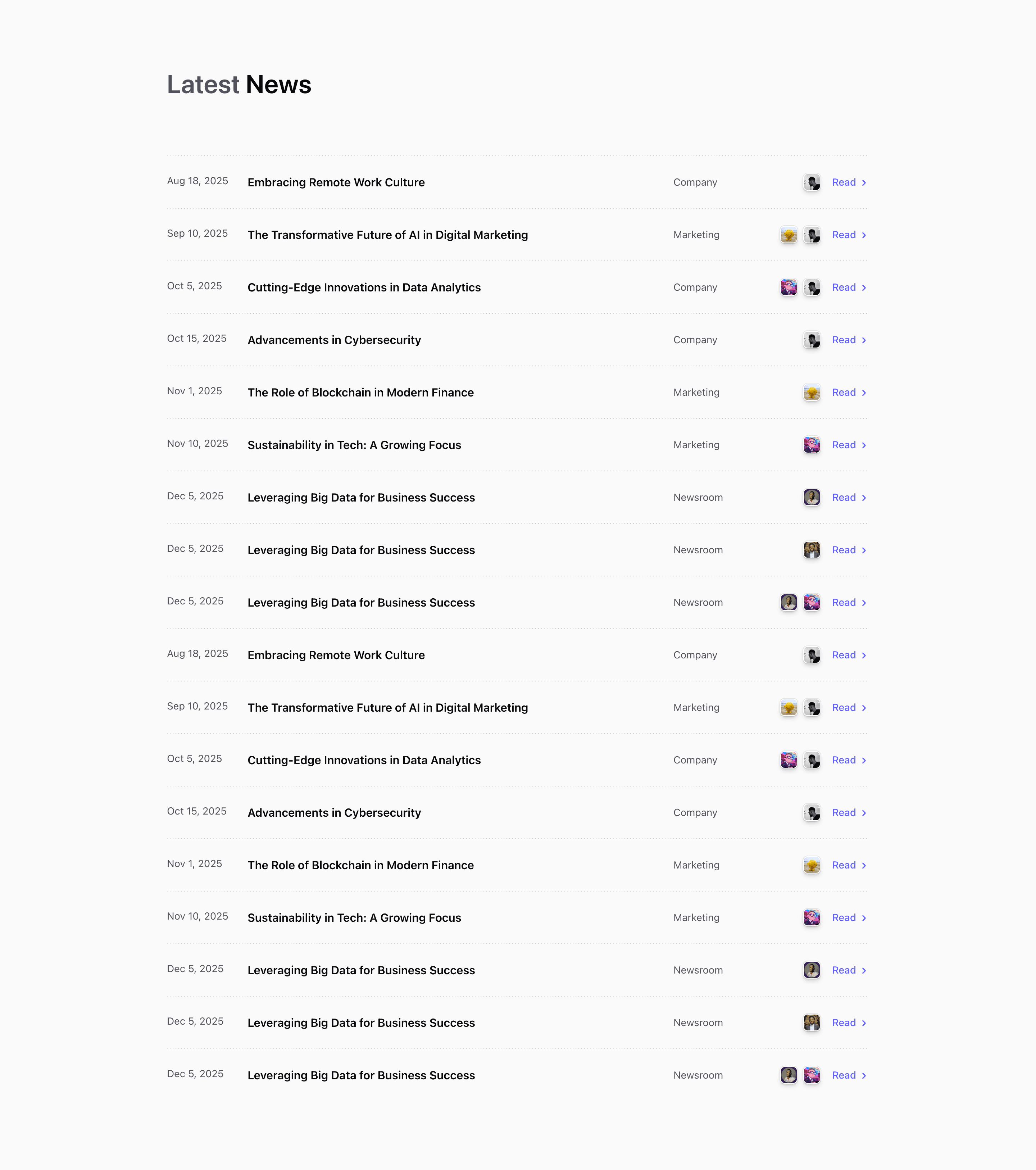 Blog Blocks block Two (quartz-kit)