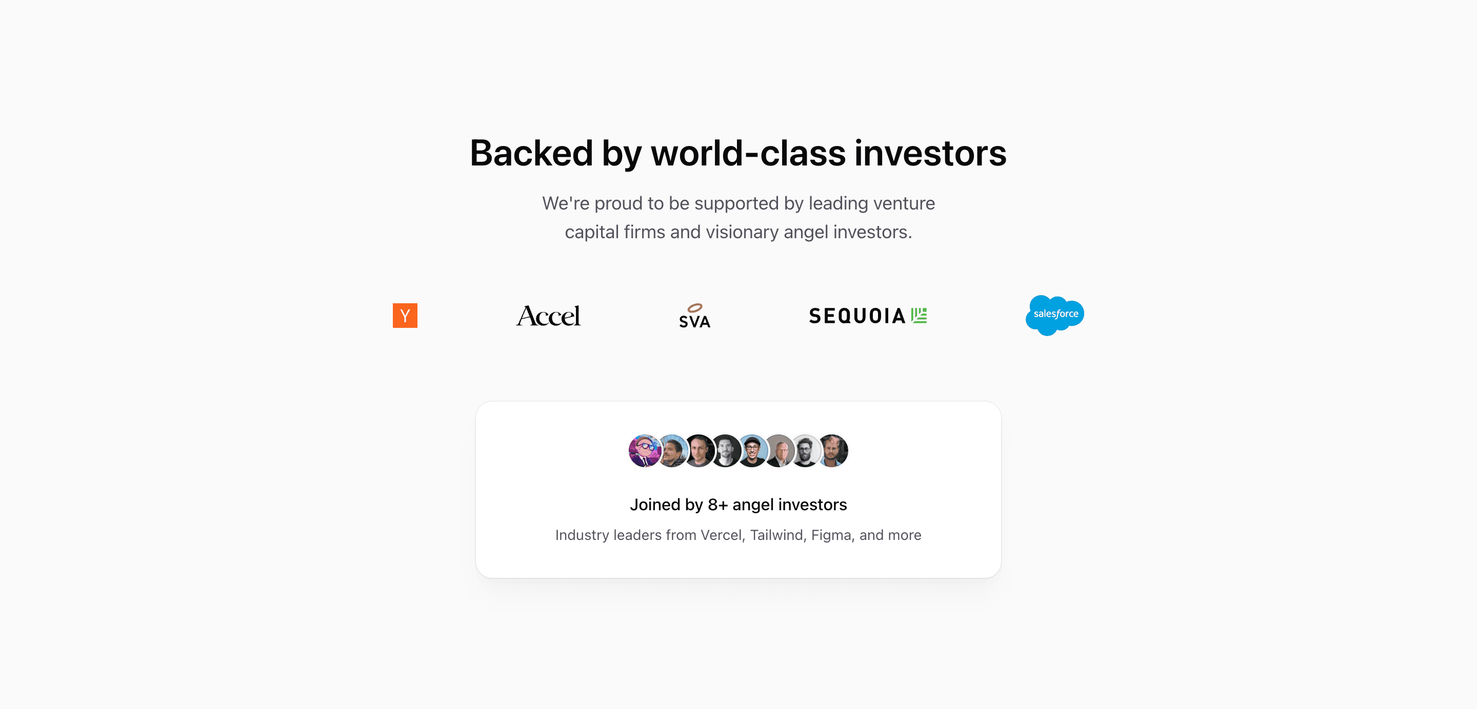 Investors block Five (quartz-kit)