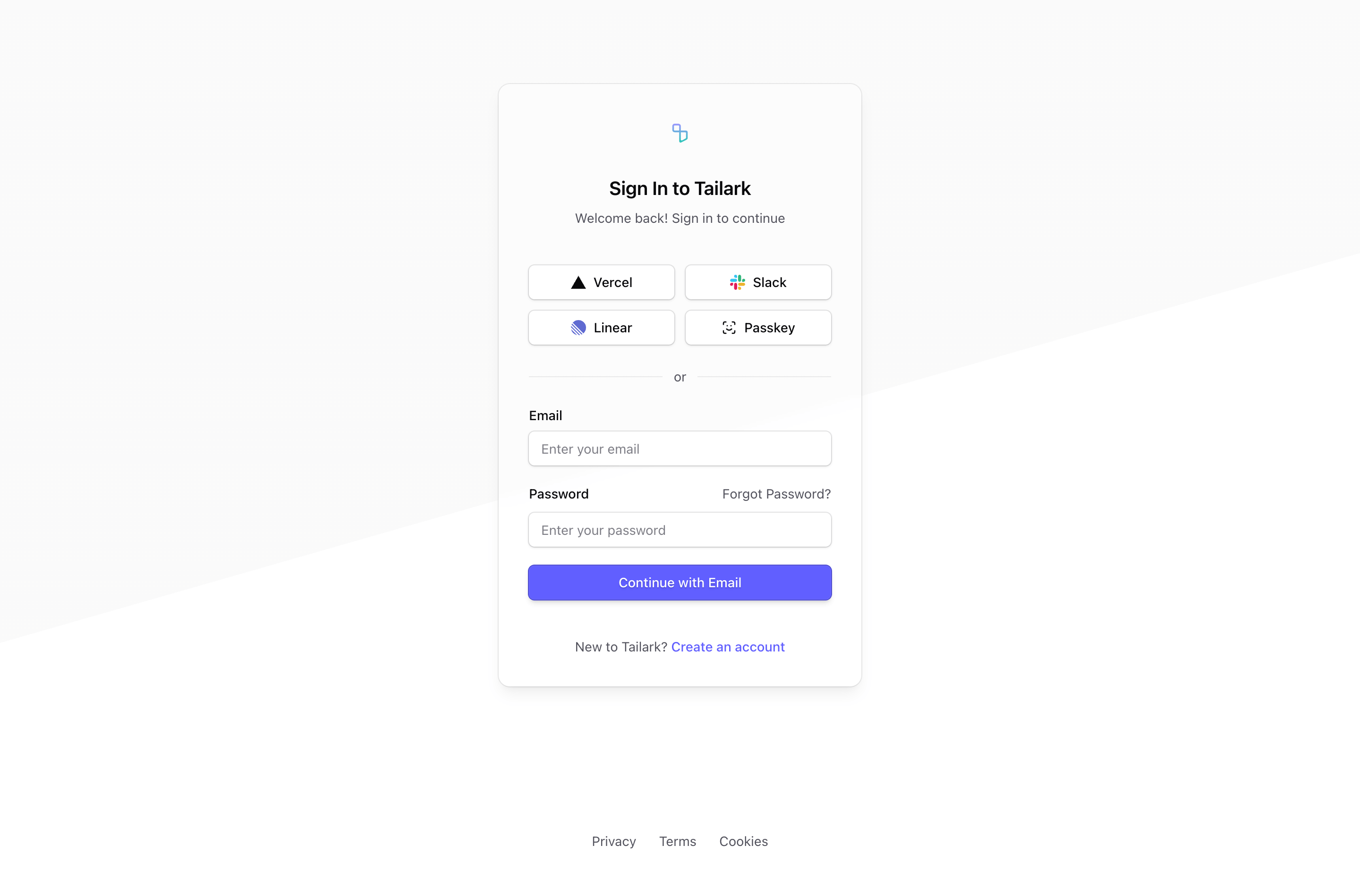 Login Blocks block Four (quartz-kit)