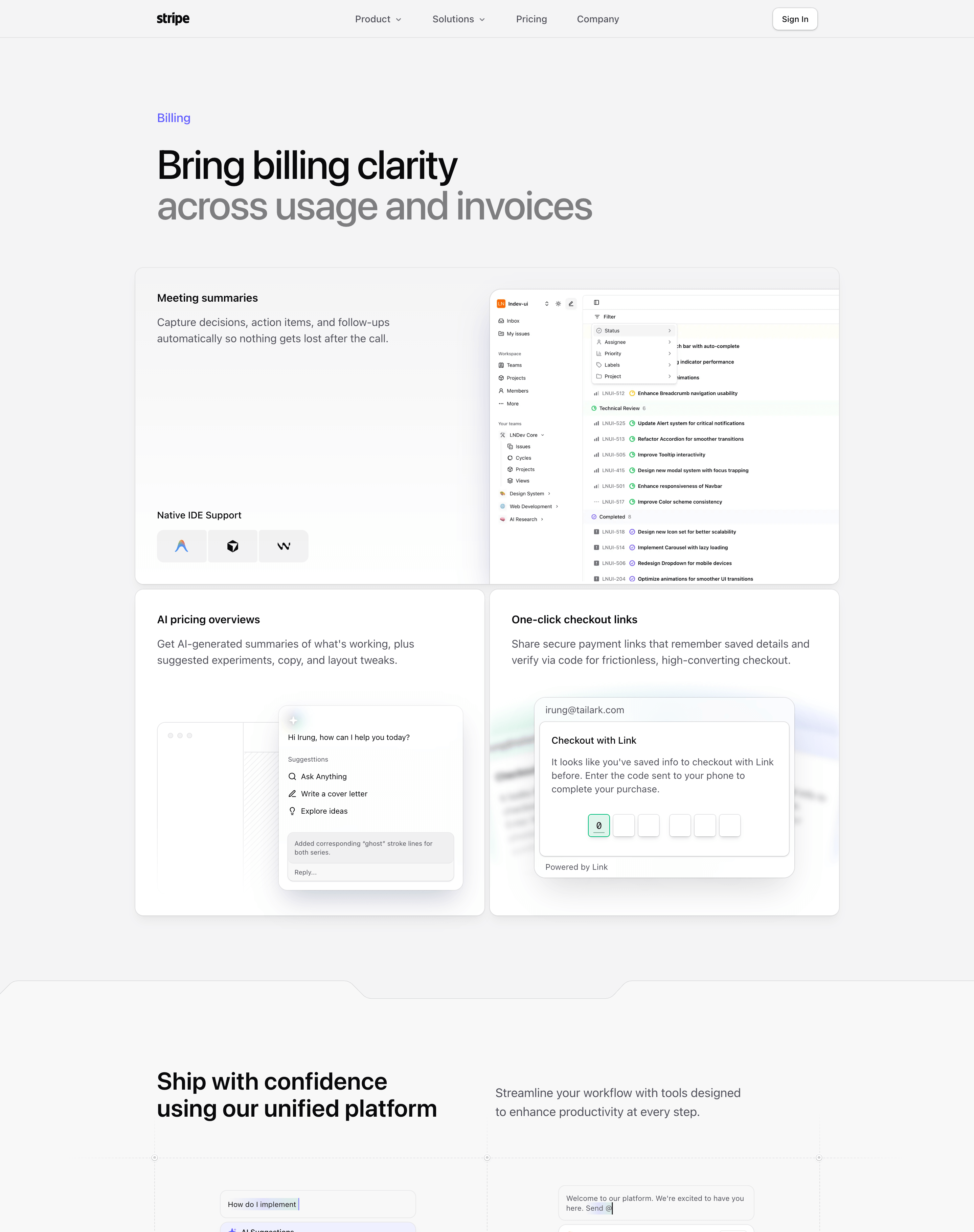 Tailark Pro libre product two page