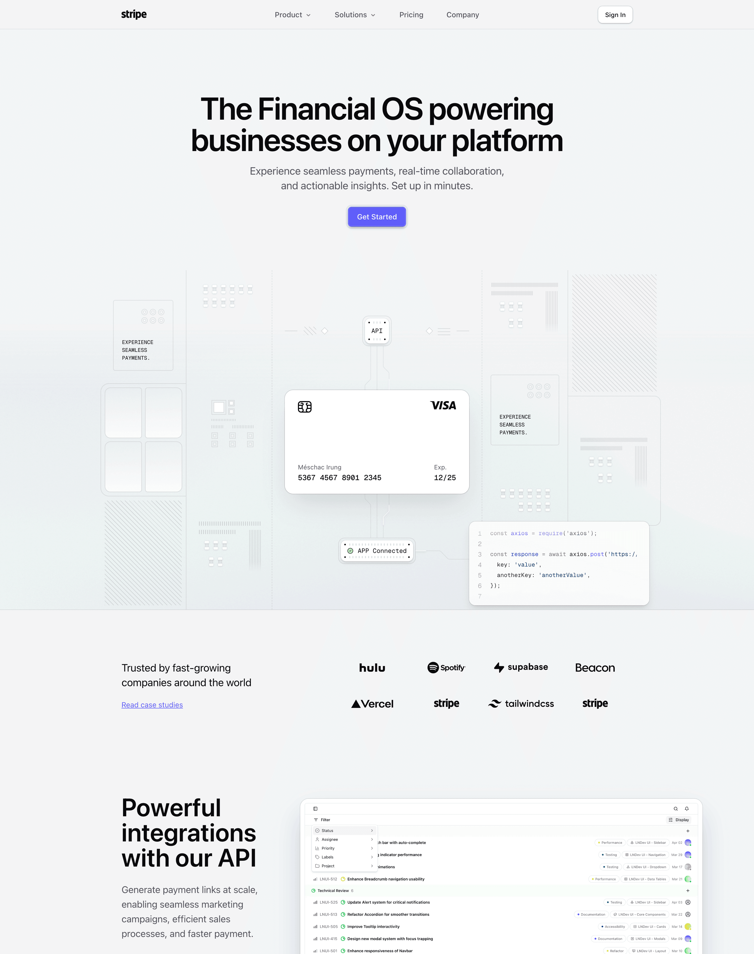 Tailark Pro libre landing one page
